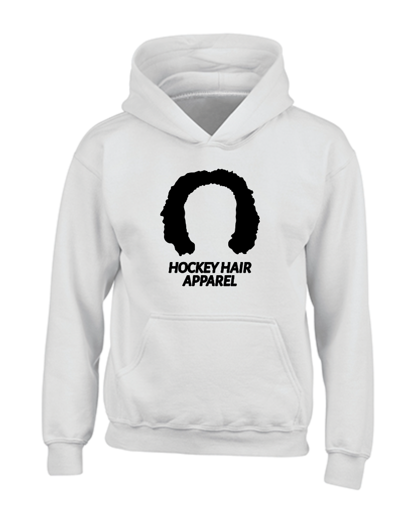 Logo White Youth Hoodie